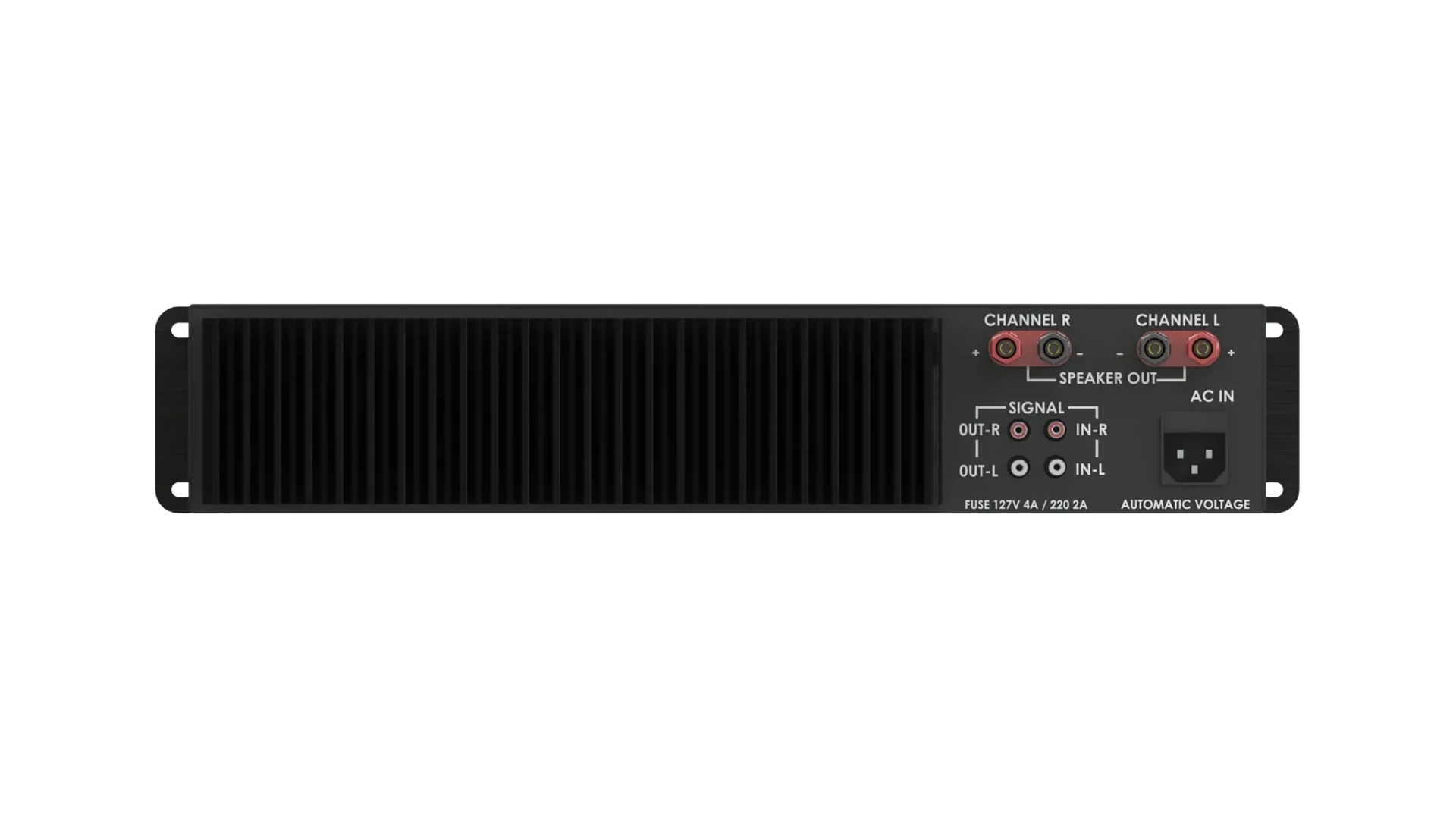 Amplificador 70V IBS — traseira