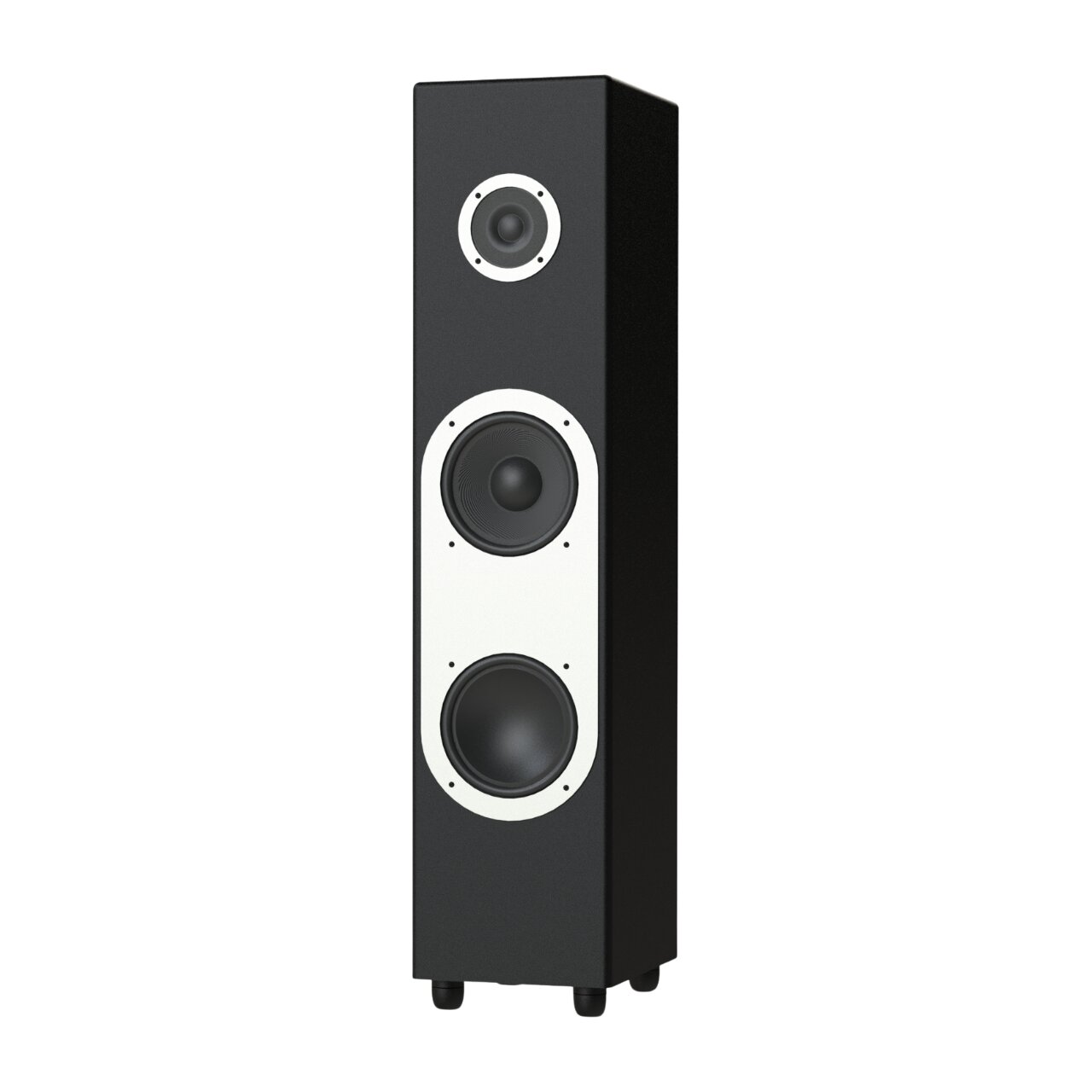 Caixa Torre IBS — vista 1, coluna acústica vertical