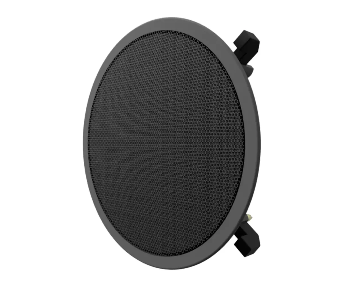 Caixa de Embutir IBS 6" — versão preta, vista frontal