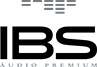 Logo IBS Áudio Premium versão escura