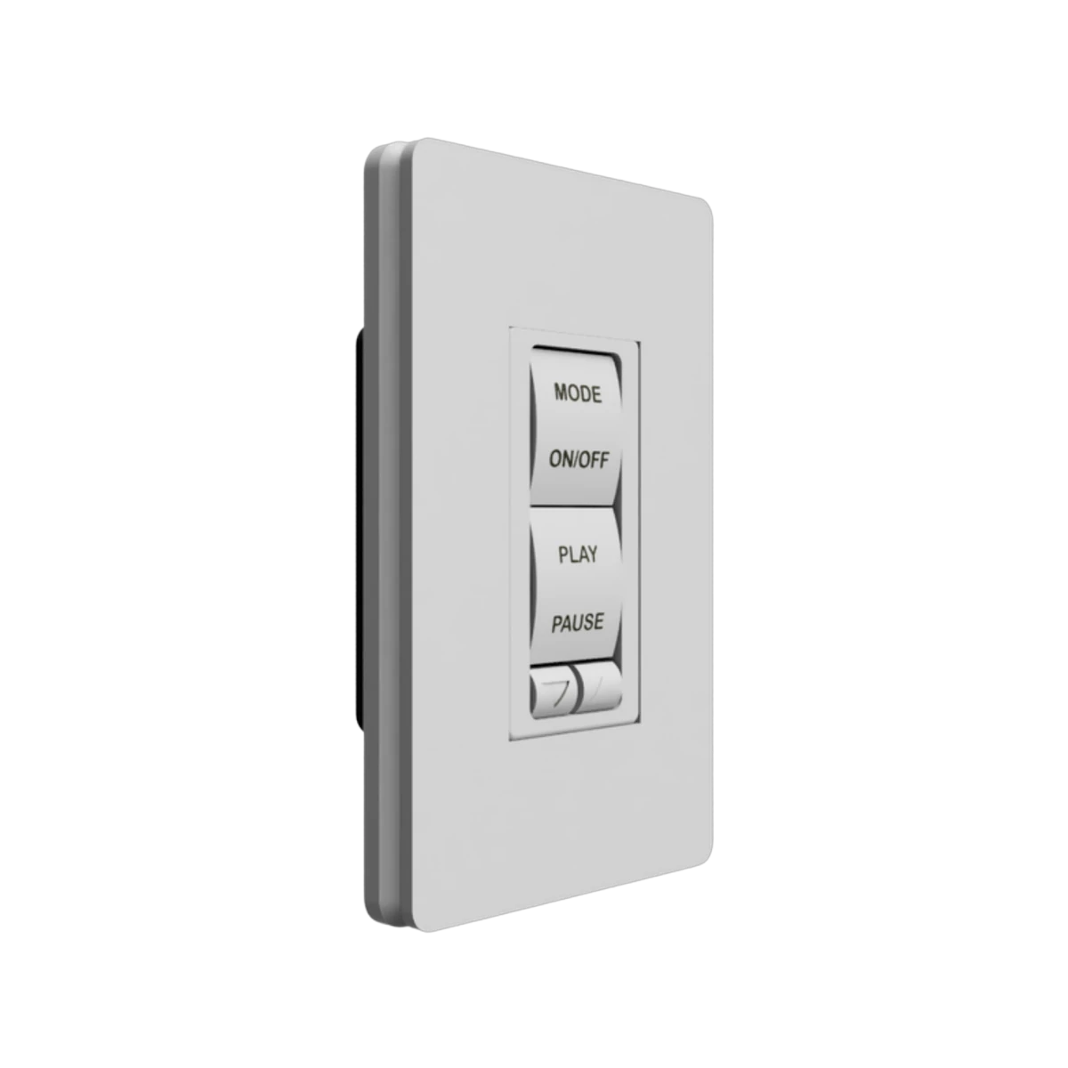 Wall AMP branco — perspectiva